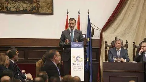 El Rey llama a las universidades a formar ciudadanos "libres y responsables"