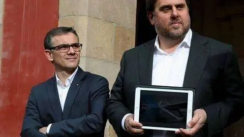 El n&uacute;mero dos de Junqueras comparece ante el juez al aceptarse su "habeas corpus"