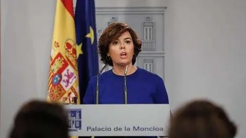 El Gobierno pide a la Generalitat que cese la farsa del 1-O que es irrealizable