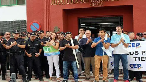 concentraci&oacute;n polic&iacute;as catalu&ntilde;a