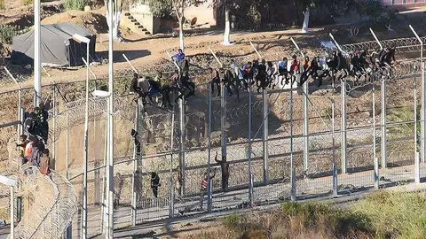 migrantes valla