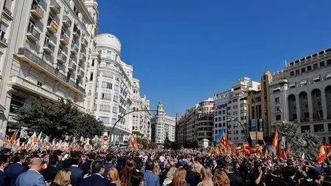 Podemos denuncia que les han rodeado e insultado durante la procesi&oacute;n c&iacute;vica
