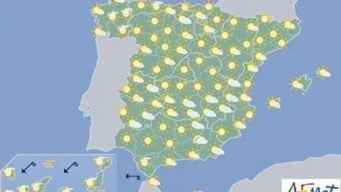 Ma&ntilde;ana, tiempo estable y temperaturas m&aacute;s altas en Canarias