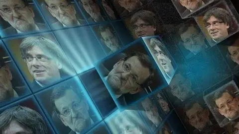 Mariano Rajoy y Carles Puigdemont. / Mundiario