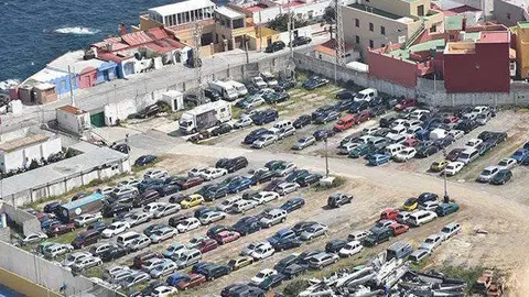 Imagen del dep&oacute;sito de veh&iacute;culos de Benz&uacute; (C.A.)