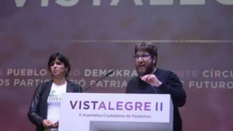 Teresa Rodr&iacute;guez y Miguel Urb&aacute;n. | Podemos