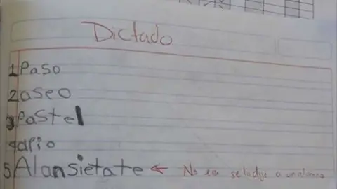 dictado