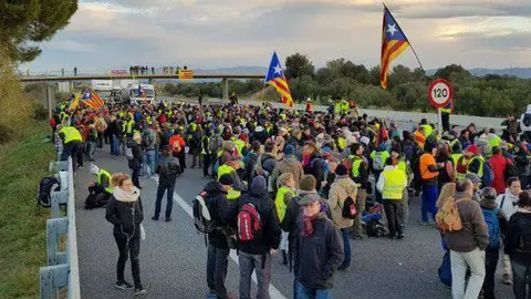 manifestaciones en catalu&ntilde;a
