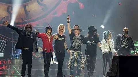 Guns N' Roses, banda norteamericana./ flickr.com