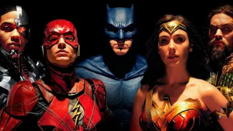 La liga de la Justicia. DC y Warner Bros.