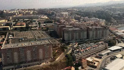 Vista a&eacute;rea de Ceuta (C.A.)