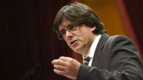 Carles Puigdemont y Lluis Trapero