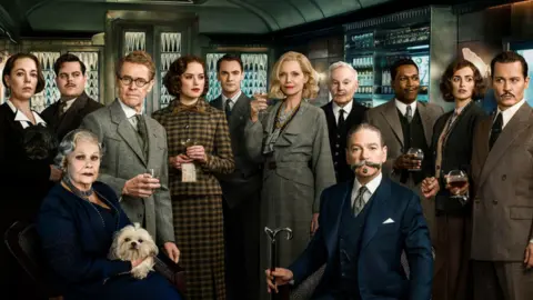 Reparto de Asesinato en el Orient Express.