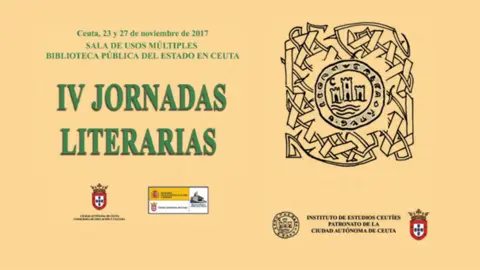 Cartel anunciador de las IV Jornadas Literarias del IEC (REPRODUCCI&Oacute;N)