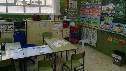 aula de trastorno de espectro autista del Lope de Vega