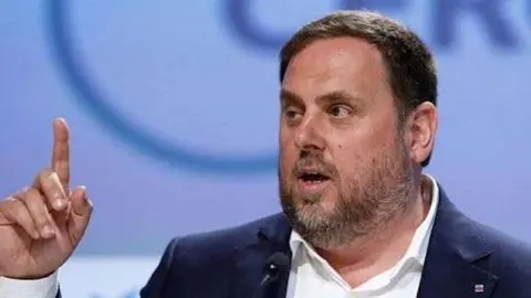Oriol Junqueras, vicepresidente depuesto de Cataluña. / Twitter