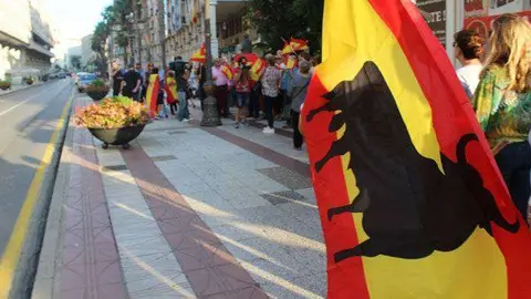 concentraci&oacute;n por la unidad de espa&ntilde;a