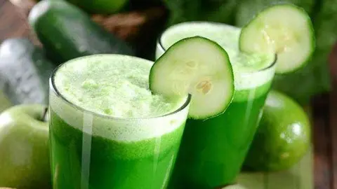 Jugo de pepino./ Salud unComo