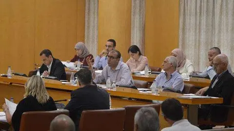Imagen de los bancos de la oposici&oacute;n en el pleno de la Asamblea (C.A.)