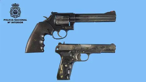 pistolas intervenidas