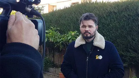 Diputado de ERC en el Congreso Gabriel Rufi&aacute;n./ @Esquerra_ERC (Twitter)