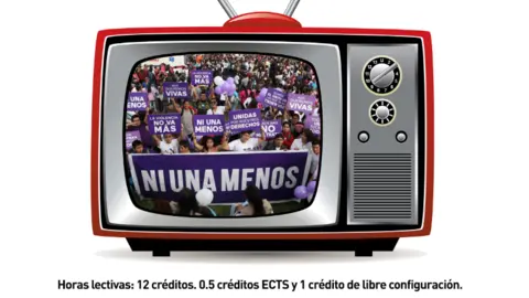 Cartel jornadas violencia y medios
