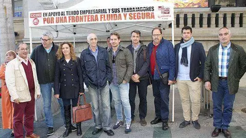 recogida firmas frontera