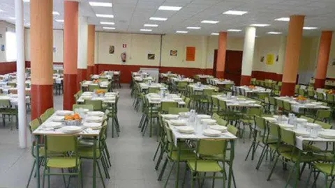 Comedor escolar en un centro educativo ceut&iacute; (C.A./ARCHIVO)