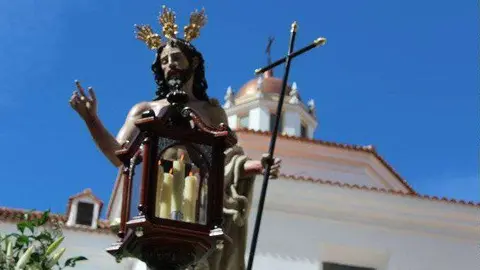 El Resucitado, a su salida de la Catedral (C.A.)