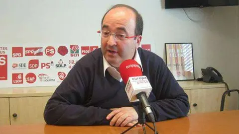 Miquel Iceta, primer secretario del PSC (E.D.)