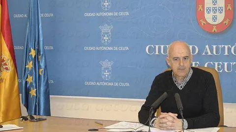 Javier Varga, en una rueda de prensa (C.A./ARCHIVO)