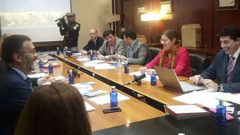 Un momento de la reuni&oacute;n de la comisi&oacute;n de seguimiento del Fondo Social Europeo (C.A.)