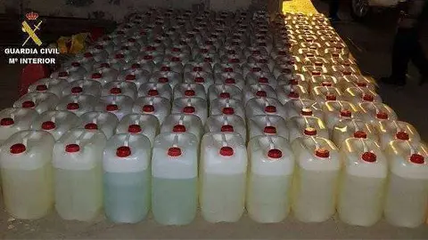 combustible narcotr&aacute;fico la l&iacute;nea