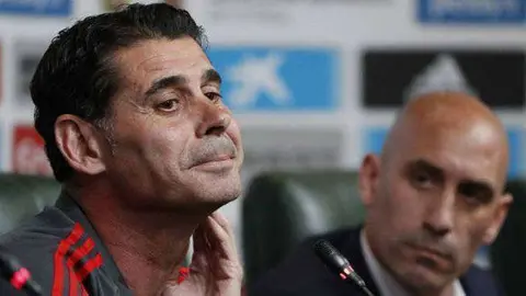 Fernando Hierro, seleccionador de Espa&ntilde;a