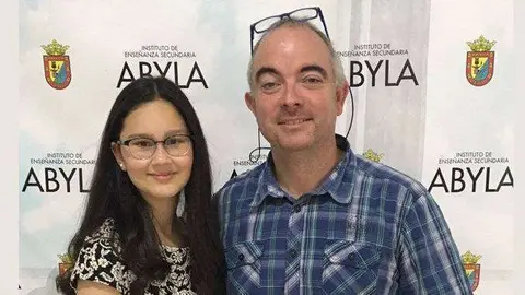 La alumna de 1&ordm; de la ESO del Abyla, Nora Miludi (CEDIDA)