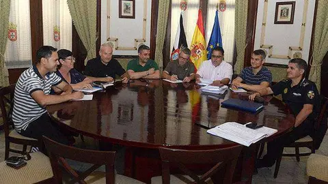 Un momento de la reuni&oacute;n del Comit&eacute; de Gesti&oacute;n de Playas (CEDIDA)