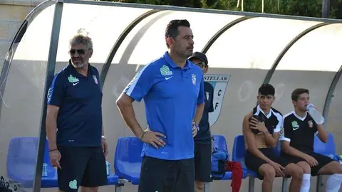 Juan Ram&oacute;n, entrenador del Ceuta (C,A,)