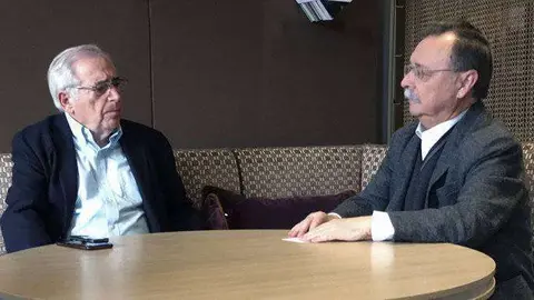 Imbroda y Vivas, durante una reuni&oacute;n mantenida en M&aacute;laga en enero de este a&ntilde;o (C.A.)