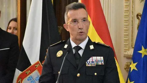 El superintendente de la Polic&iacute;a Llocal, Sebasti&aacute;n Vega (C.A.)
