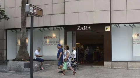 Establecimiento de Zara en el Paseo del Rebell&iacute;n (C.A.)