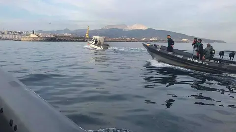 La Guardia Civil en una de las intervenciones (CEDIDA)