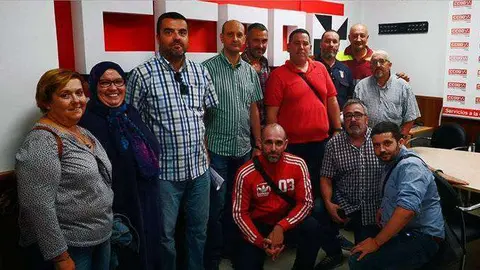 Un momento de la reuni&oacute;n de los delegados de CCOO (CEDIDA)
