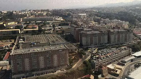 vista a&eacute;rea de Ceuta