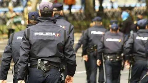 Agentes de la Polic&iacute;a Nacional
