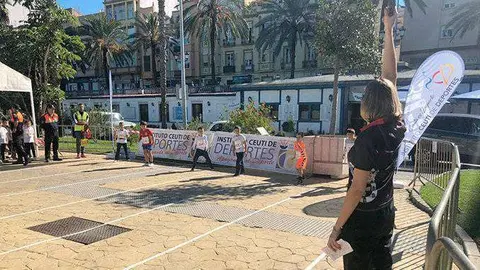 Los usuarios de Plena Inclusi&oacute;n y del Centro Especial de San Antonio han recibido sus medallas de recuerdo