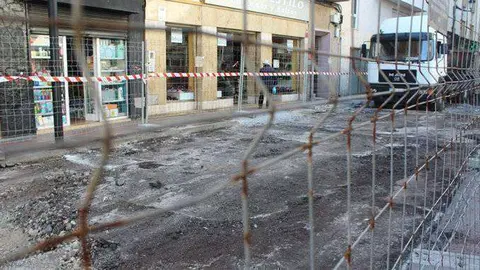 obras en la calle j&aacute;udenes