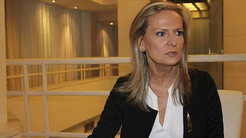 Isabel San Sebasti&aacute;n, durante una visita a Ceuta (C.A./ARCHIVO)