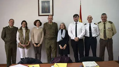 Los miembros del jurado ceut&iacute; del concurso (CEDIDA)