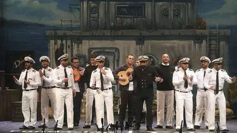 "Los del ferry", sobre las tablas del Falla (CEDIDA)