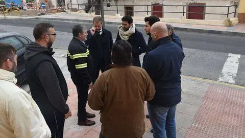 Un  momento de la visita a San Amaro (CEDIDA) N&Eacute;STOR GARC&Iacute;A DUCAR VECINOS